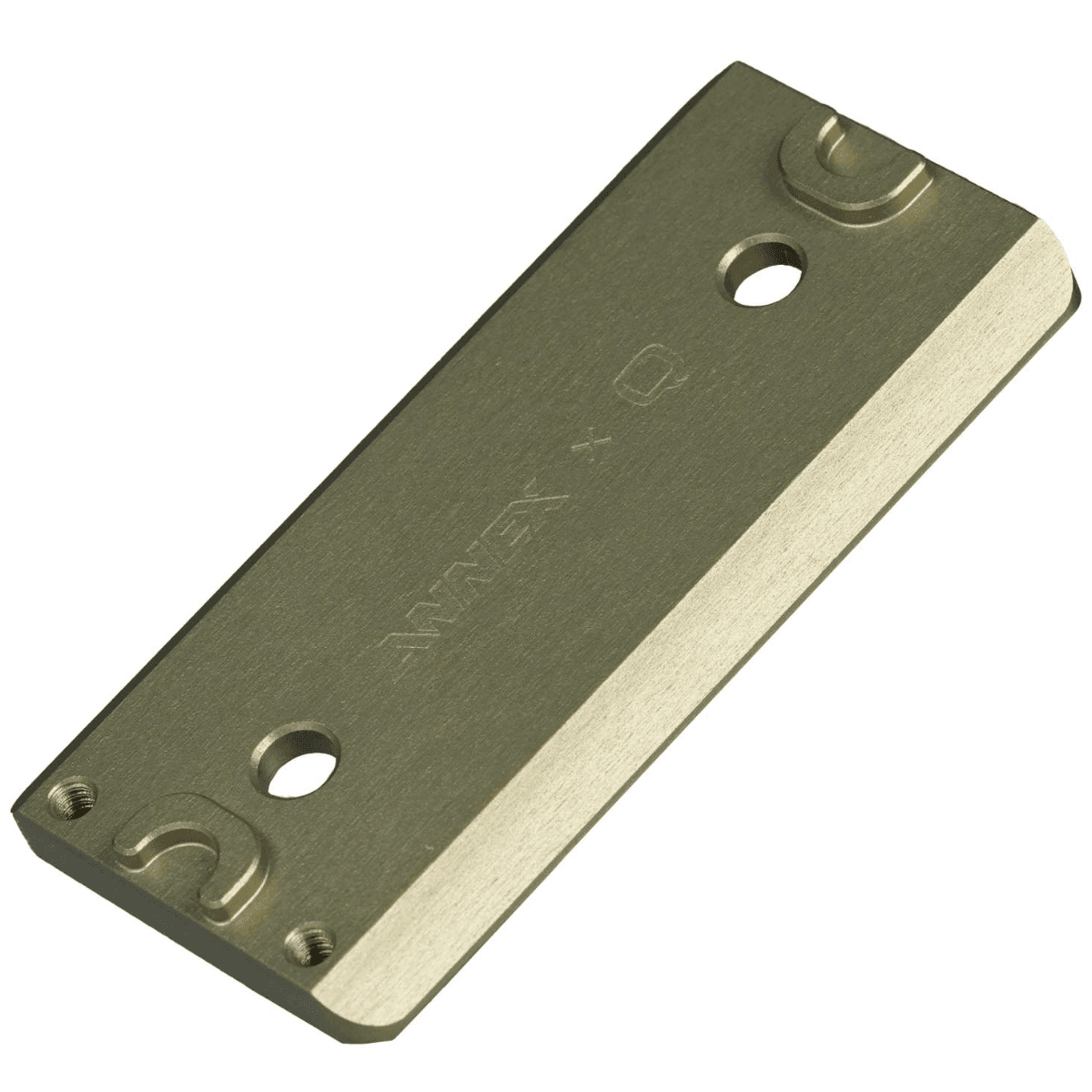 Q LLC ARCA Swiss Q-Sert Plate, 7075 Aluminum 3.06" L - ACCARCAQSERTPLATE Q LLC ARCA Swiss Q-Sert Plate, 7075 Aluminum 3.06" L - ACCARCAQSERTPLATE