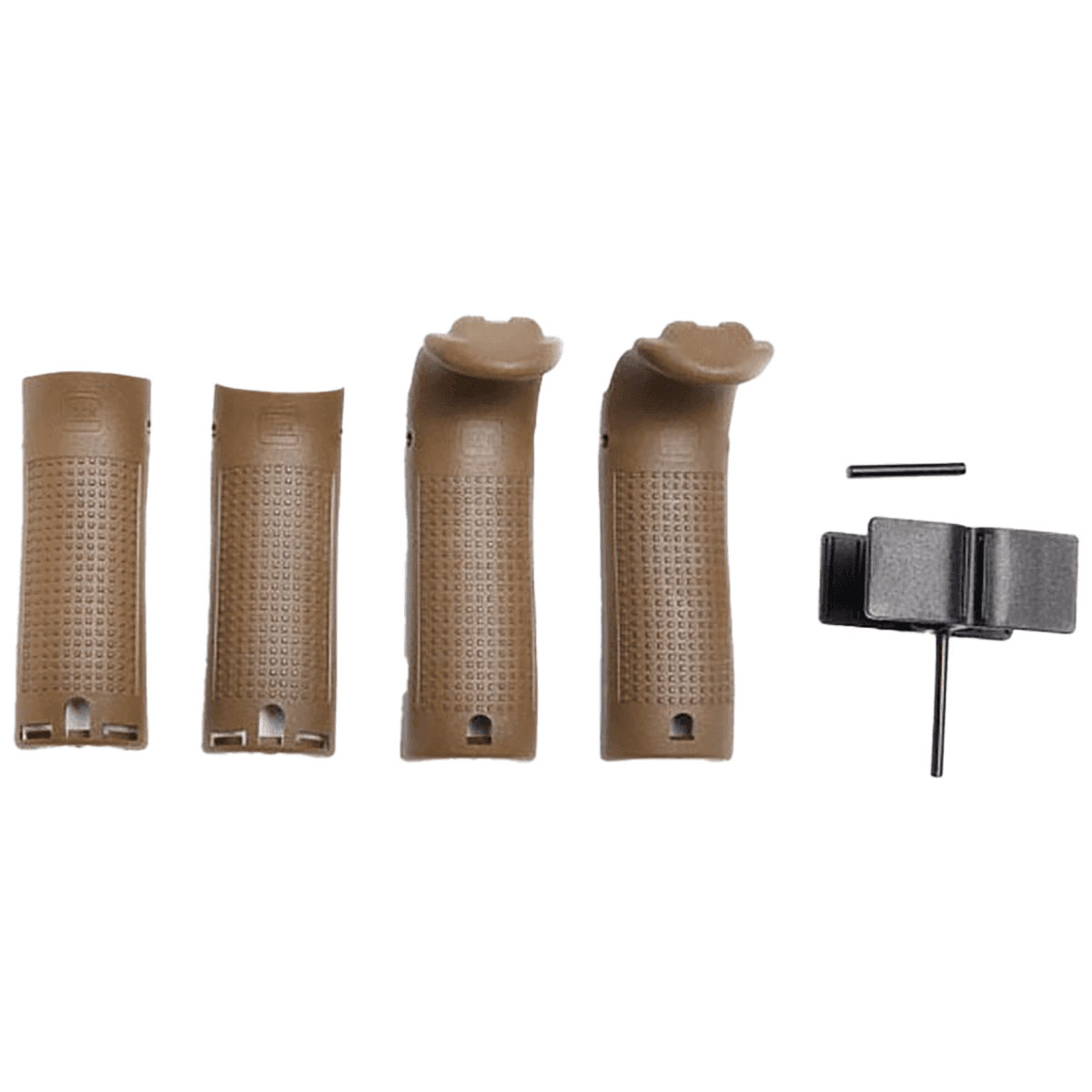 Glock Backstrap/Beavertail Set Grip, Dark Earth Polymer Glock 19 / 23 - 30870 Glock Backstrap/Beavertail Set Grip, Dark Earth Polymer Glock 19 / 23 - 30870