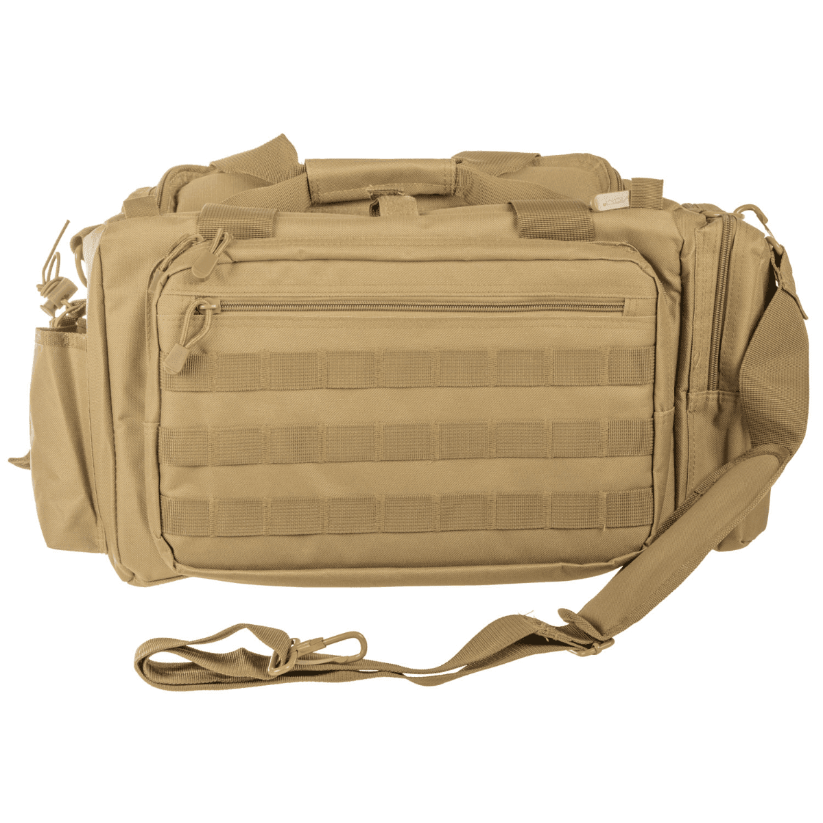 NcStar VISM Competition Range Bag, with Padded Side Pockets Lockable Zippers Mag Pockets Large D-Rings Wide Padded Shoulder Strap & Tan Finish - CVCRB2950T NcStar VISM Competition Range Bag, with Padded Side Pockets Lockable Zippers Mag Pockets Large D-Rings Wide Padded Shoulder Strap & Tan Finish - CVCRB2950T