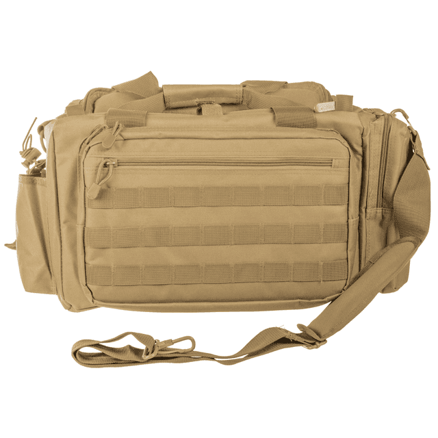 NcStar VISM Competition Range Bag, with Padded Side Pockets Lockable Zippers Mag Pockets Large D-Rings Wide Padded Shoulder Strap & Tan Finish - CVCRB2950T NcStar VISM Competition Range Bag, with Padded Side Pockets Lockable Zippers Mag Pockets Large D-Rings Wide Padded Shoulder Strap & Tan Finish - CVCRB2950T
