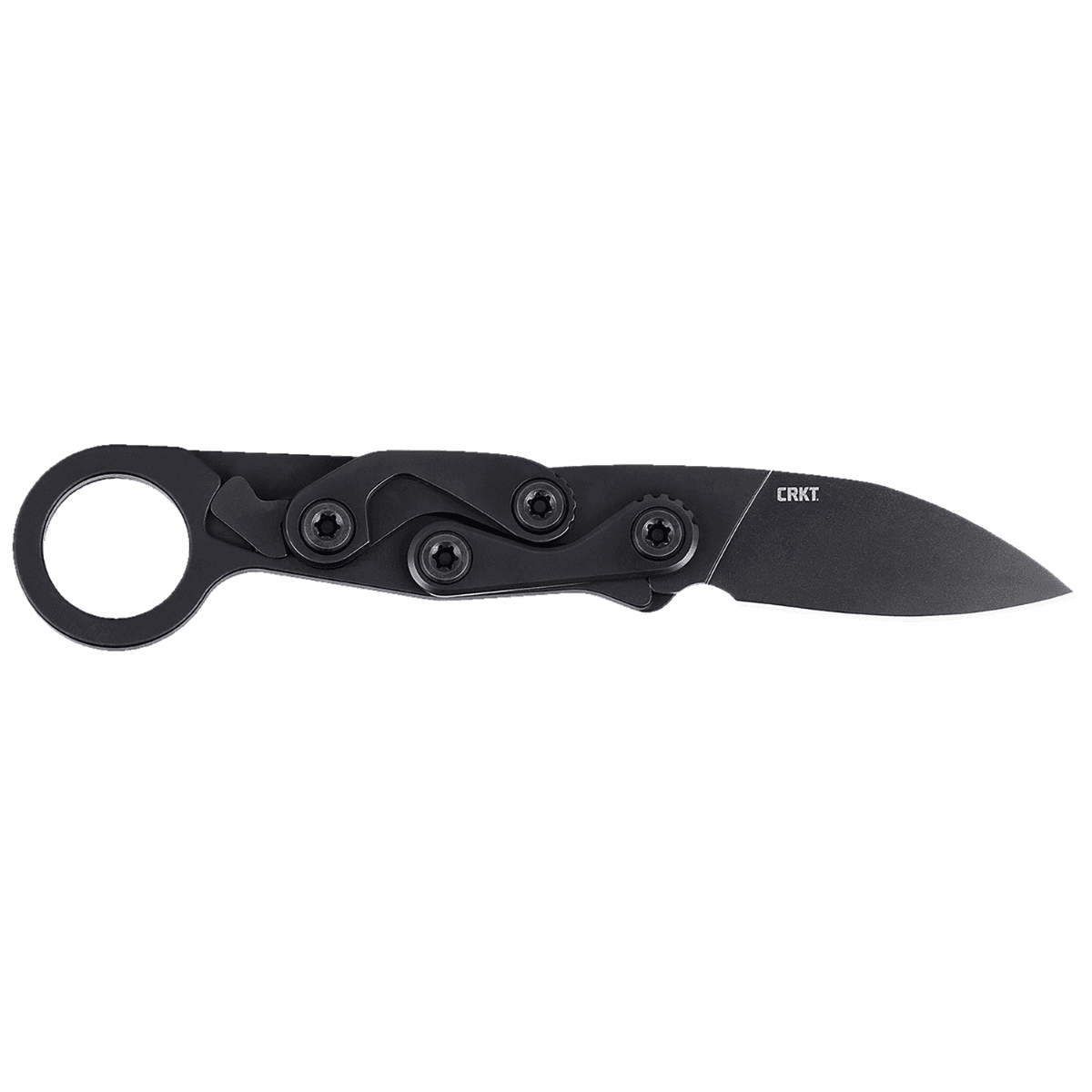 CRKT Provoke EDC Knife, 2.47" Folding Black Oxide Plain Satin D2 Steel Blade Black Aluminum Handle - 4050K CRKT Provoke EDC Knife, 2.47" Folding Black Oxide Plain Satin D2 Steel Blade Black Aluminum Handle - 4050K