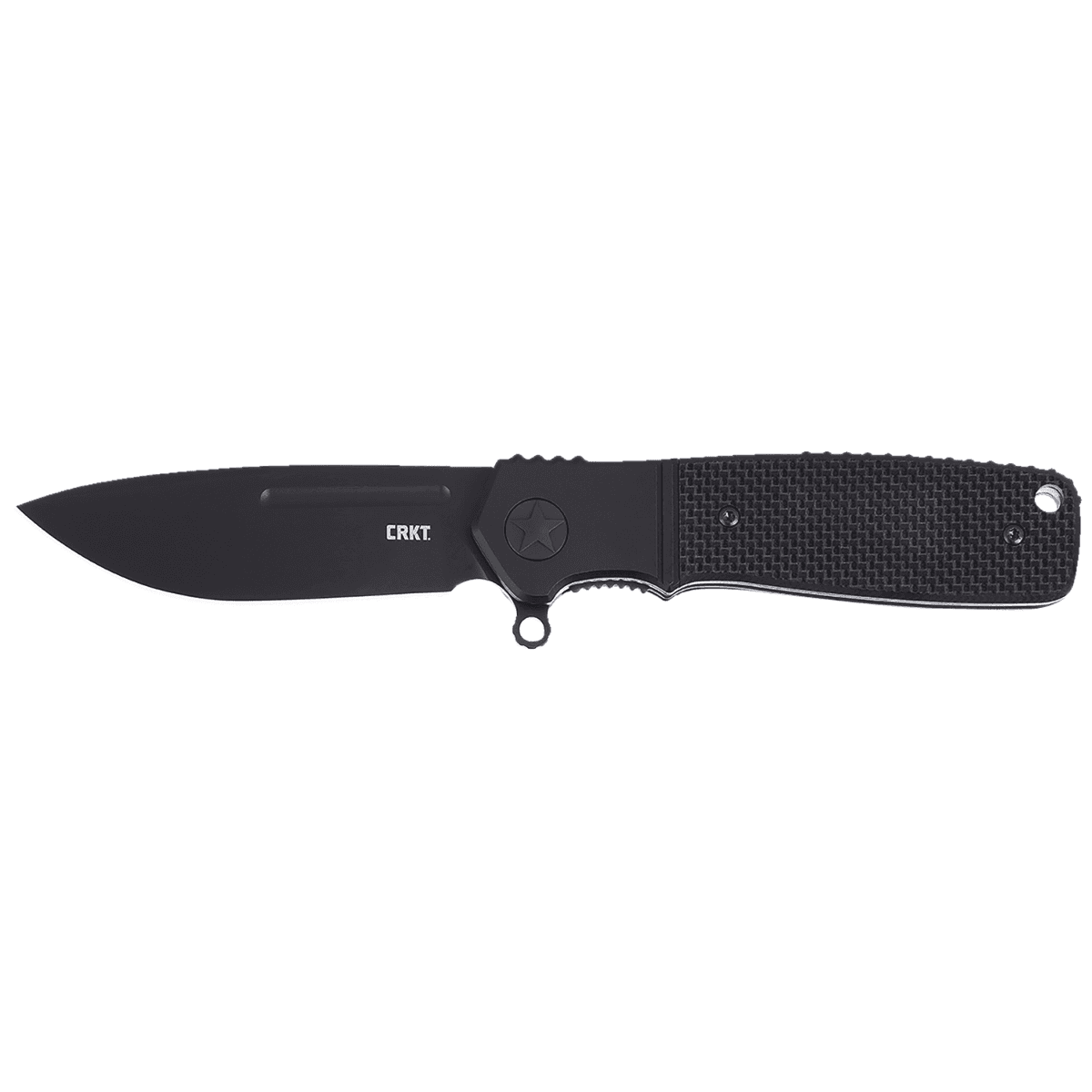 CRKT Homefront EDC Knife, Compact 2.91" Folding Aluminum/G10 Plain Black DLC S35VN SS Blade Black G10 Handle - K245KKP CRKT Homefront EDC Knife, Compact 2.91" Folding Aluminum/G10 Plain Black DLC S35VN SS Blade Black G10 Handle - K245KKP