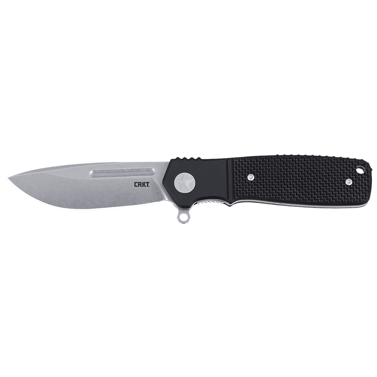 CRKT Homefront EDC Knife, Compact 2.91" Folding Aluminum/G10 Plain Stonewashed S35VN SS Blade Black G10 Handle - K246KXP CRKT Homefront EDC Knife, Compact 2.91" Folding Aluminum/G10 Plain Stonewashed S35VN SS Blade Black G10 Handle - K246KXP