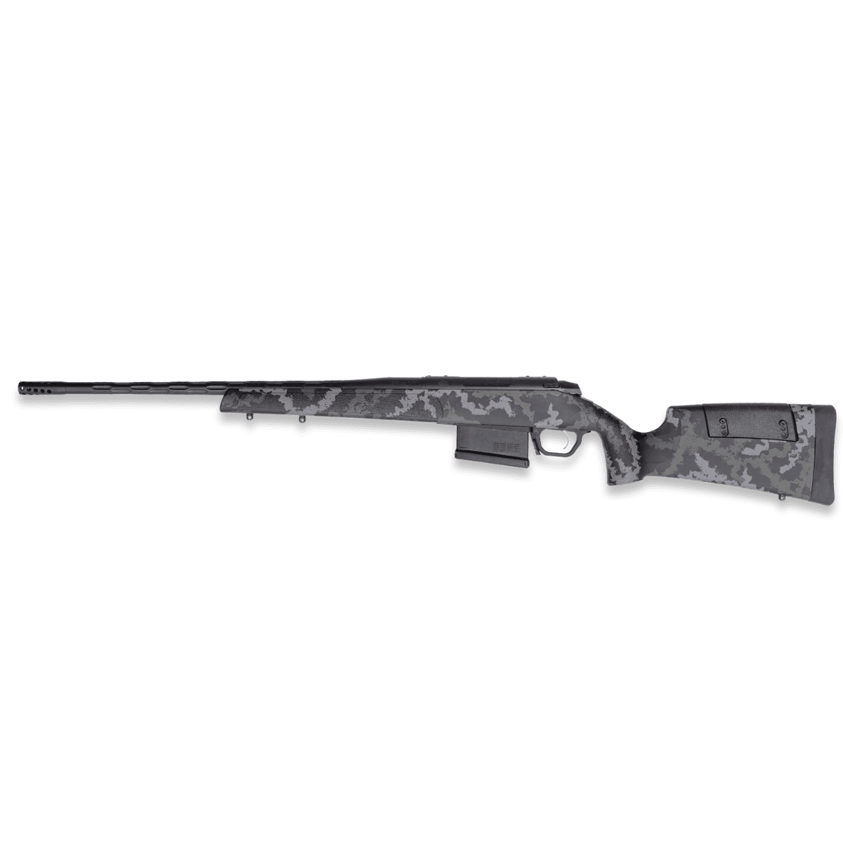 Weatherby 307 Range XP 2.0 Rifle, 24" Graphite Black Cerakote Fluted Threaded Barrel Graphite Black Cerakote Drilled & Tapped Steel Receiver Adj Cheek Piece & LOP OD Green Synthetic Stock 5+1rd 7mm Rem - 3WRX27MMRR6B Weatherby 307 Range XP 2.0 Rifle, 24" Graphite Black Cerakote Fluted Threaded Barrel Graphite Black Cerakote Drilled & Tapped Steel Receiver Adj Cheek Piece & LOP OD Green Synthetic Stock 5+1rd 7mm Rem - 3WRX27MMRR6B