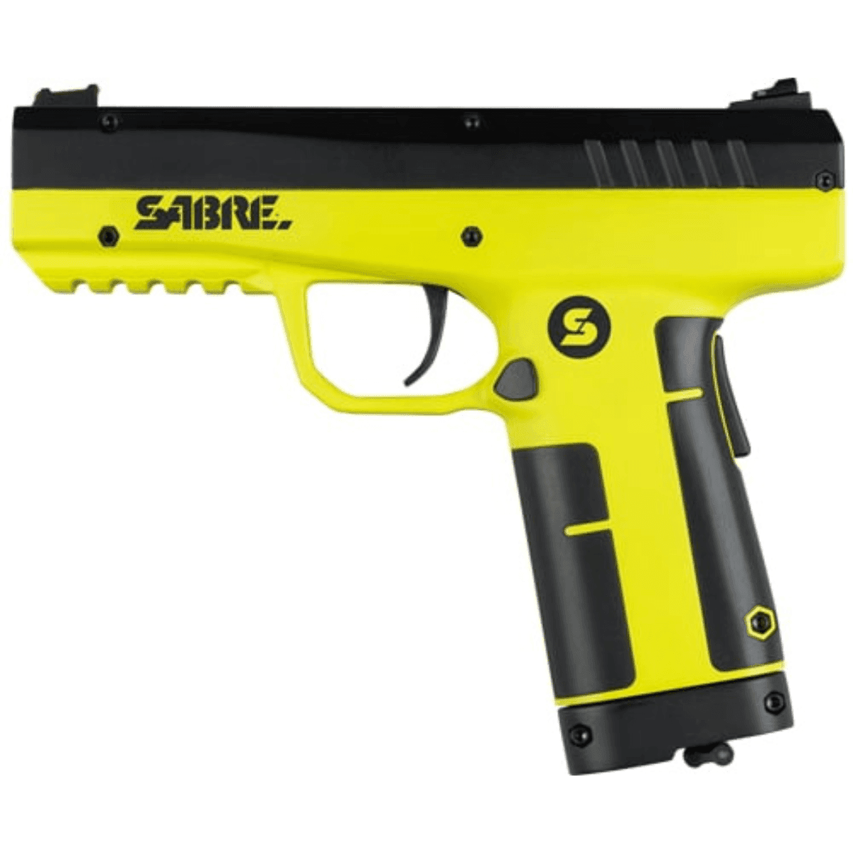 Sabre Compact Pepper Launcher, Yellow Includes Case - SLP1C Sabre Compact Pepper Launcher, Yellow Includes Case - SLP1C