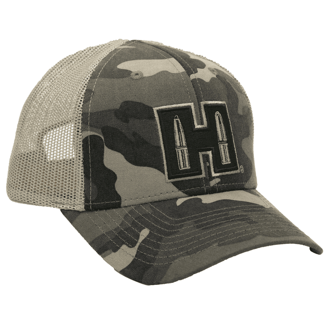 Hornady Established Mesh Cap, OSFA Camo Adjustable Snapback Structured - 99215 Hornady Established Mesh Cap, OSFA Camo Adjustable Snapback Structured - 99215