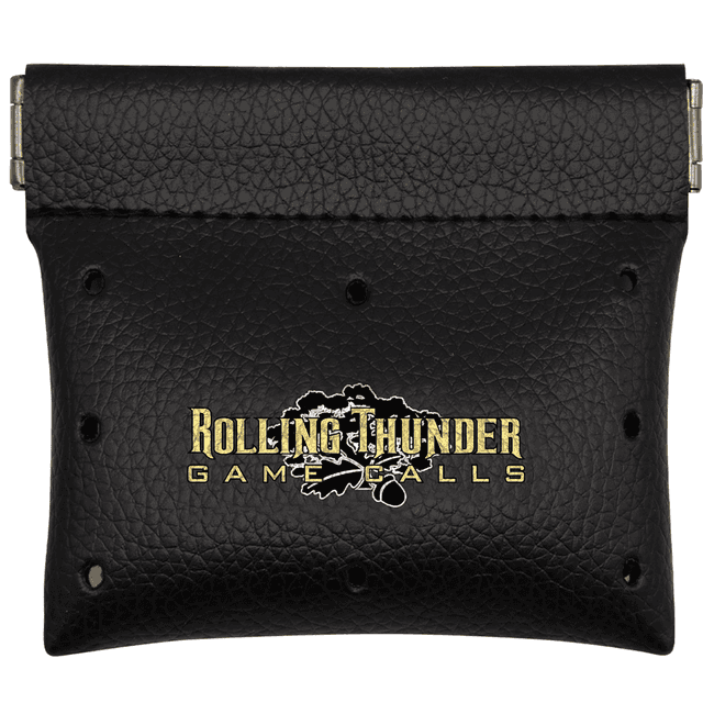 Rolling Thunder Game Call Mouth Call Pouch, Black - TC503-BLK Rolling Thunder Game Call Mouth Call Pouch, Black - TC503-BLK