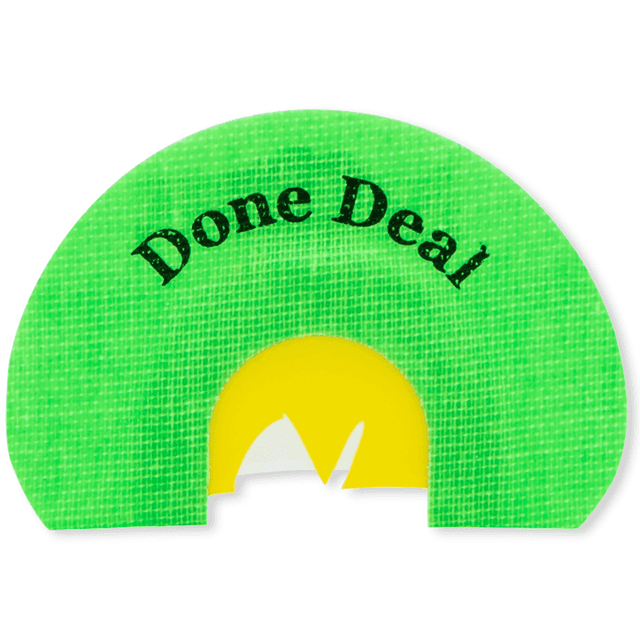 Rolling Thunder Game Call Done Deal Diaphragm Call, 3 Reed Combo Cut Attracts Turkey Species - TC002-DD Rolling Thunder Game Call Done Deal Diaphragm Call, 3 Reed Combo Cut Attracts Turkey Species - TC002-DD