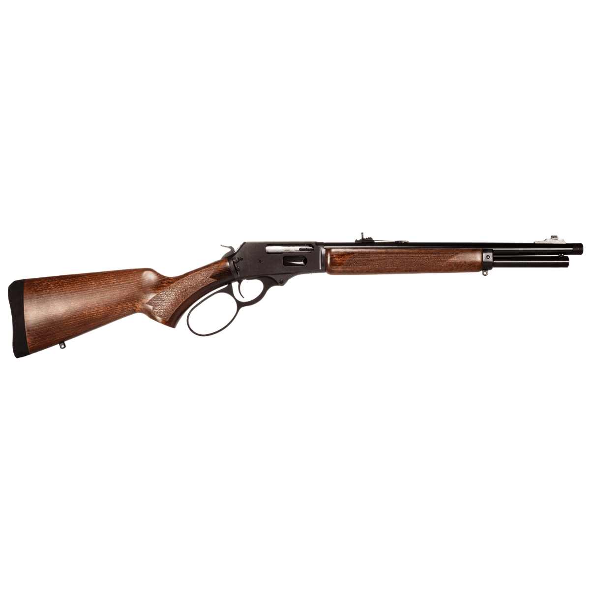 Rossi R95 Trapper Rifle, 16.50" Black Oxide Threaded Barrel Black Oxide Drilled & Tapped Stainless Steel Receiver Fixed Hardwood Stock 5+1rd 45-70 Gov - 954570161 Rossi R95 Trapper Rifle, 16.50" Black Oxide Threaded Barrel Black Oxide Drilled & Tapped Stainless Steel Receiver Fixed Hardwood Stock 5+1rd 45-70 Gov - 954570161