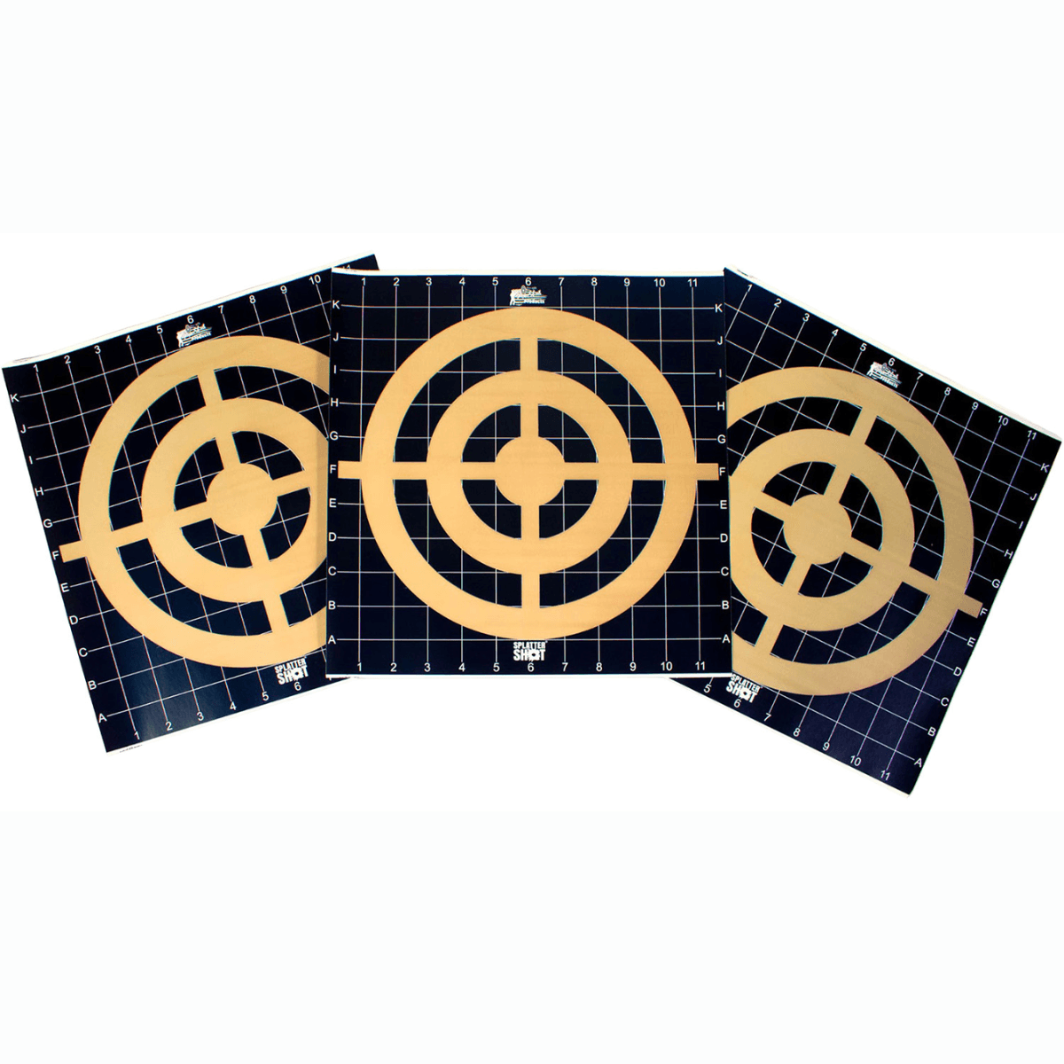 Pro-Shot Hanging Paper 12 in x 12 in Black/Orange 3 Pack - THSI123PK Pro-Shot Hanging Paper 12 in x 12 in Black/Orange 3 Pack - THSI123PK