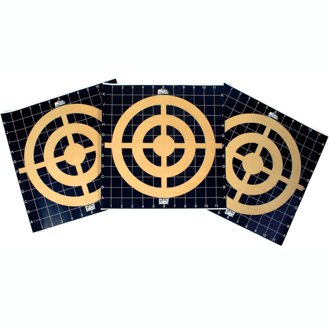 Pro-Shot Hanging Paper 12 in x 12 in Black/Orange 3 Pack - THSI123PK Pro-Shot Hanging Paper 12 in x 12 in Black/Orange 3 Pack - THSI123PK