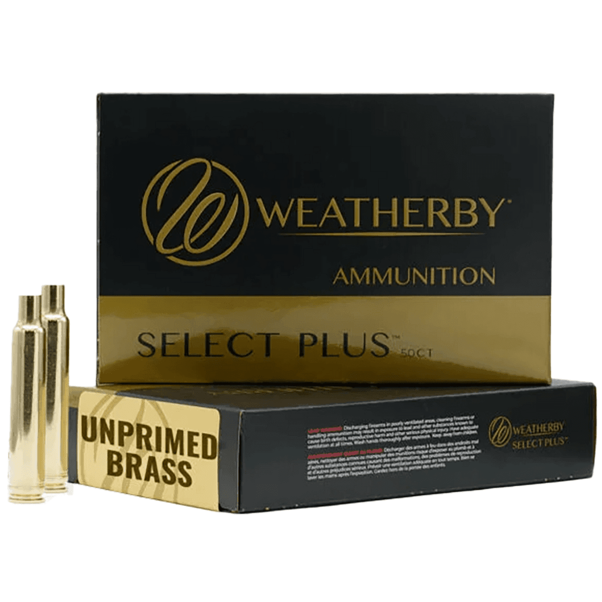 Weatherby Unprimed Cases, Brass Rifle 257 Wthby Mag - BRASS257CT50 Weatherby Unprimed Cases, Brass Rifle 257 Wthby Mag - BRASS257CT50