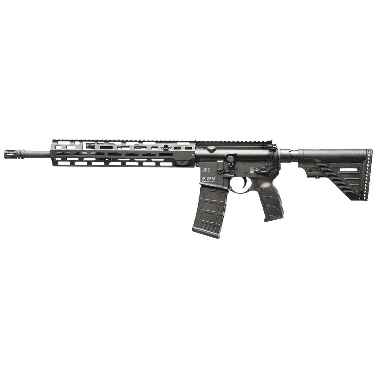 HK 81000827 MR556 A4 5.56x45mm 30+1 16.50" Black Rifle AR-15 HK 81000827 MR556 A4 5.56x45mm 30+1 16.50" Black Rifle AR-15