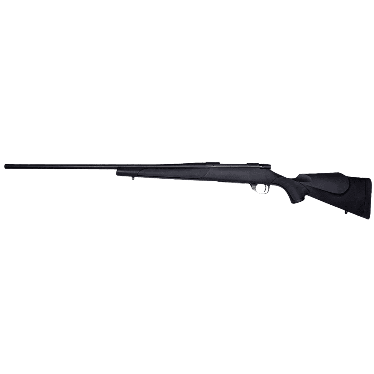 Weatherby Vanguard Obsidian Rifle, 20" Blued Heavy Threaded Barrel Blued Drilled & Tapped Steel Receiver Monte Carlo Black Polymer Stock 5+1rd 308 Win - VHS308NR0T Weatherby Vanguard Obsidian Rifle, 20" Blued Heavy Threaded Barrel Blued Drilled & Tapped Steel Receiver Monte Carlo Black Polymer Stock 5+1rd 308 Win - VHS308NR0T