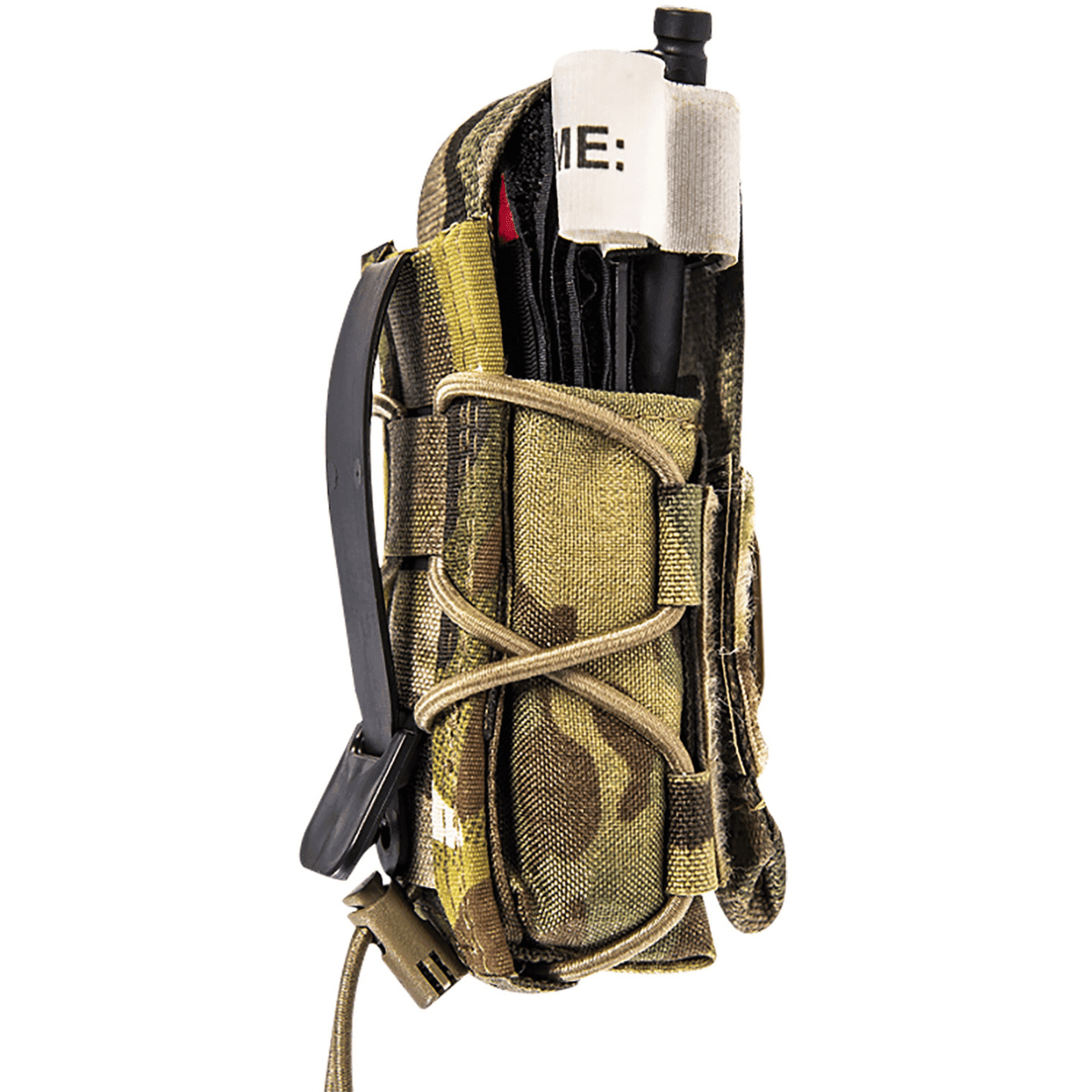 High Speed Gear Tourniquet TACO Pouch, Multi-Cam Nylon with Velcro Closure Fits MOLLE Compatible with Most Windlass-Style Tourniquets Includes TQ Patch - 11TQ00MC High Speed Gear Tourniquet TACO Pouch, Multi-Cam Nylon with Velcro Closure Fits MOLLE Compatible with Most Windlass-Style Tourniquets Includes TQ Patch - 11TQ00MC