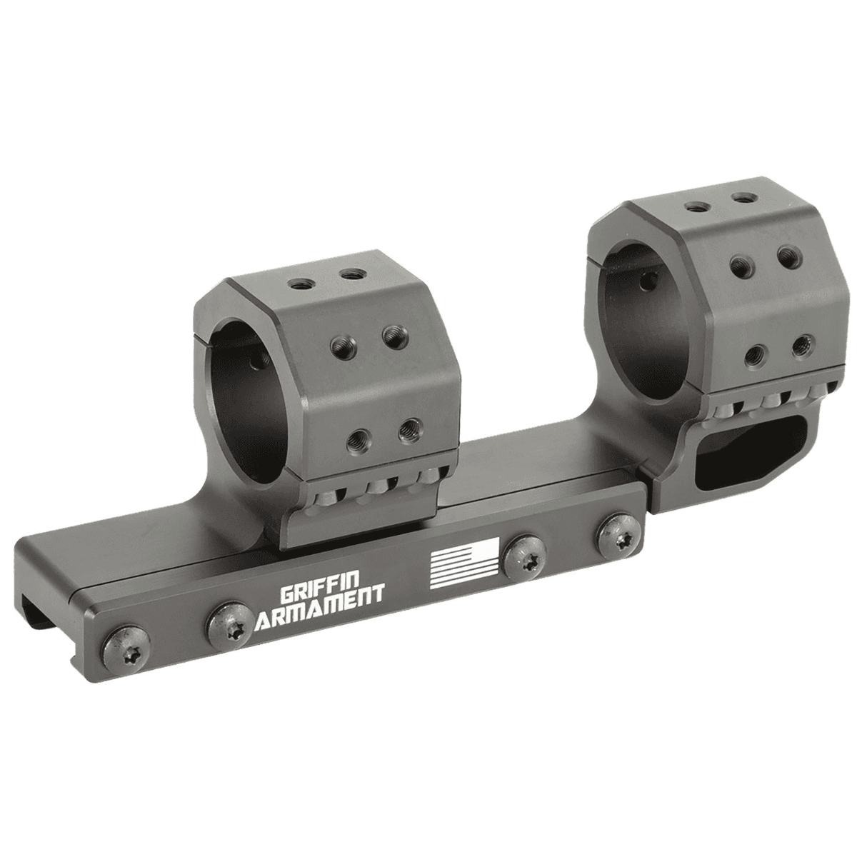 Griffin Armament Cantilever GPM Mount, Black 30mm Tube - GSMC1.5H30MM Griffin Armament Cantilever GPM Mount, Black 30mm Tube - GSMC1.5H30MM