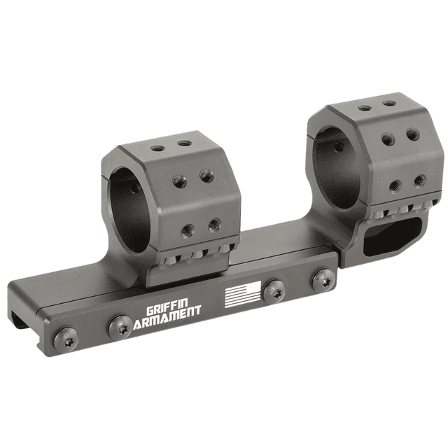 Griffin Armament Cantilever GPM Mount, Black 30mm Tube - GSMC1.5H30MM Griffin Armament Cantilever GPM Mount, Black 30mm Tube - GSMC1.5H30MM