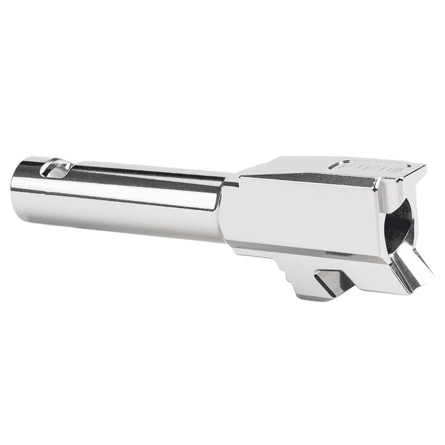 Zaffiri Precision Threadless Barrel, 3.29'' Silver 416R Stainless Steel Fits Glock 43/43x - ZP.43BCPSS Zaffiri Precision Threadless Barrel, 3.29'' Silver 416R Stainless Steel Fits Glock 43/43x - ZP.43BCPSS