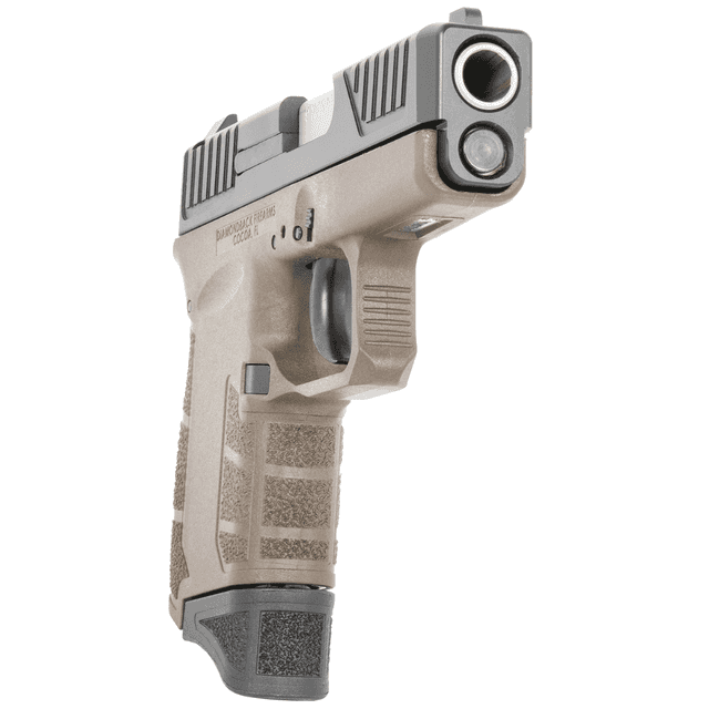 Diamondback Gen4 DB9 Pistol, 3.10" Stainless Steel Barrel Black Nitride Serrated Stainless Steel Slide Midnight Bronze Polymer Frame & Grip 6+1rd Micro-Compact Frame 9mm Luger - DB0200P071 Diamondback Gen4 DB9 Pistol, 3.10" Stainless Steel Barrel Black Nitride Serrated Stainless Steel Slide Midnight Bronze Polymer Frame & Grip 6+1rd Micro-Compact Frame 9mm Luger - DB0200P071