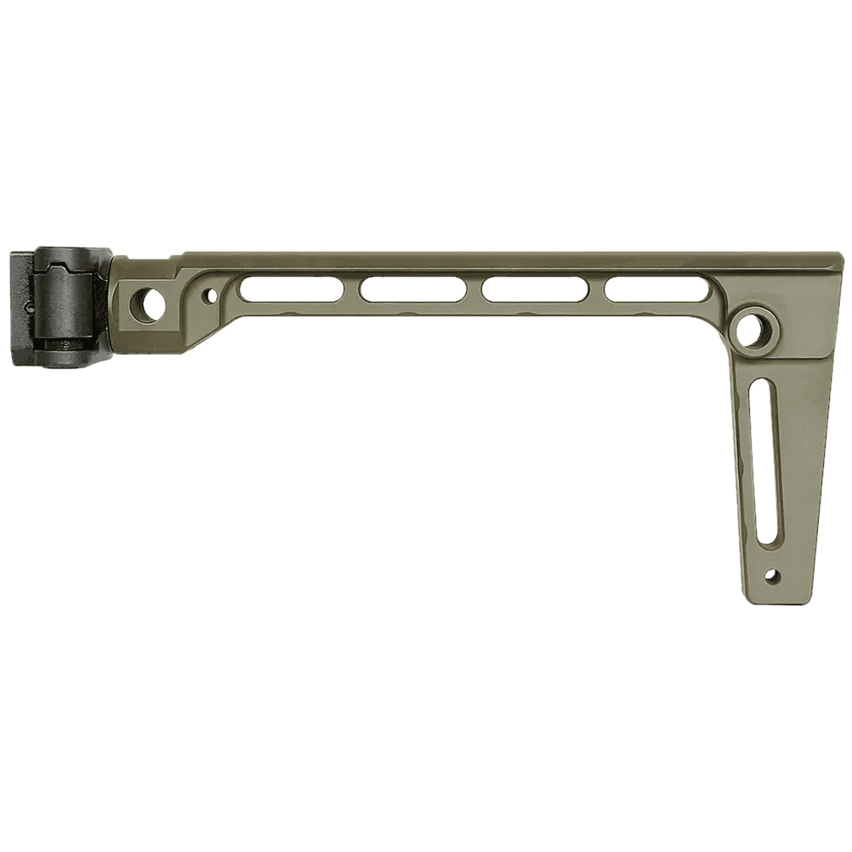 Midwest Industries Arm Brace Side Folding Stock, ODG 6061 Aluminum Fixed - MIARMSFODG Midwest Industries Arm Brace Side Folding Stock, ODG 6061 Aluminum Fixed - MIARMSFODG