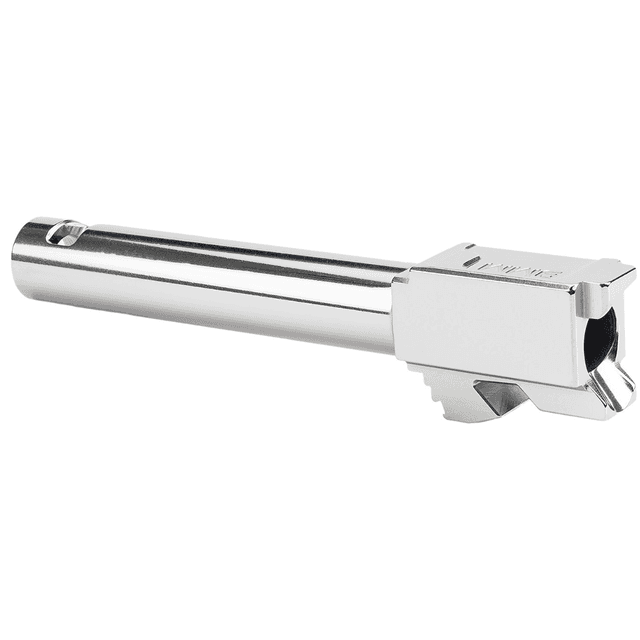 Zaffiri Precision Threadless Barrel, Silver 416R Stainless Steel Ported Fits Glock 17 Gen1-4 - ZP.17BCPSS Zaffiri Precision Threadless Barrel, Silver 416R Stainless Steel Ported Fits Glock 17 Gen1-4 - ZP.17BCPSS