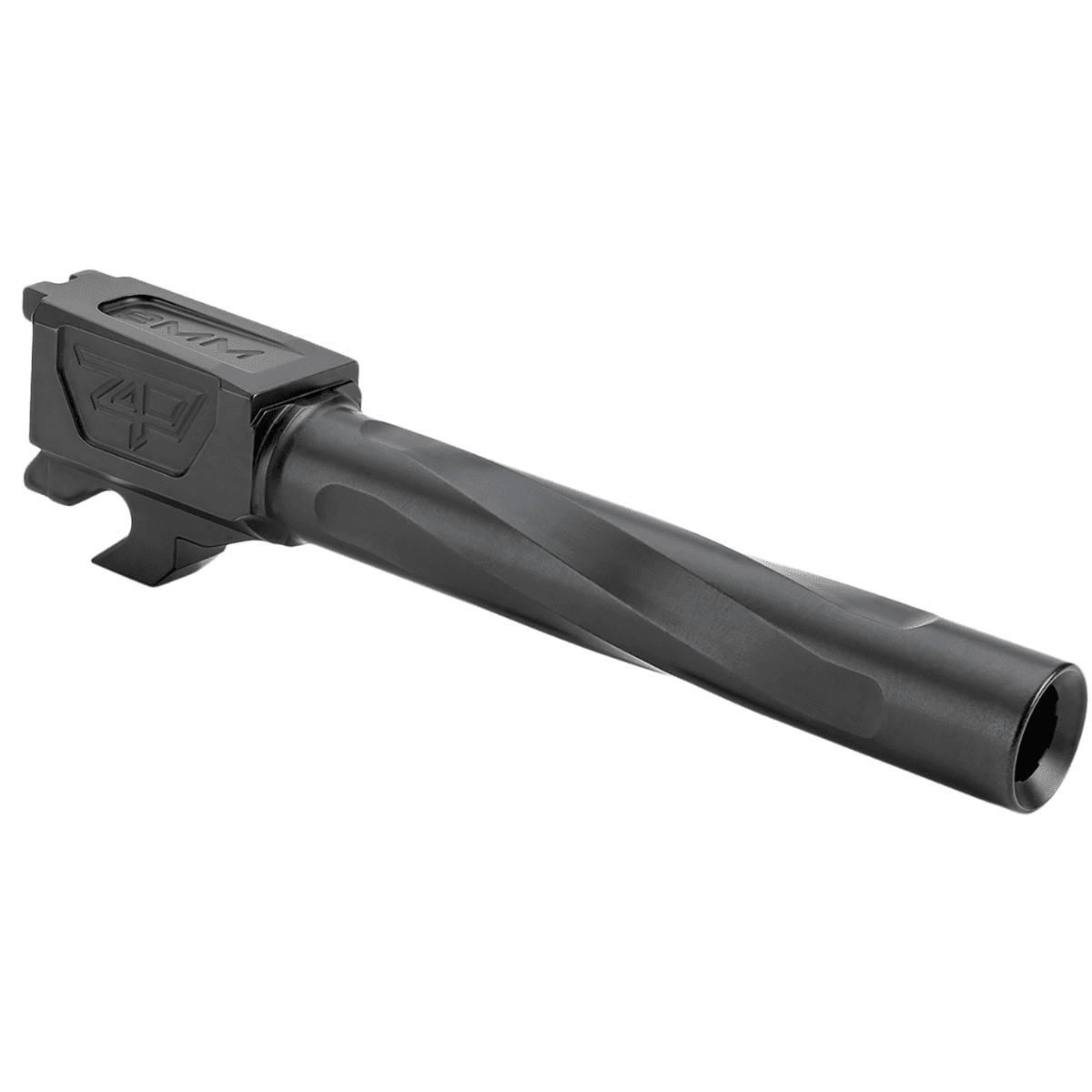 Zaffiri Precision P320F Barrel, 4.70" Black 416R Stainless Steel Flush / Crown Fits Sig P320F - ZP.320FBBN Zaffiri Precision P320F Barrel, 4.70" Black 416R Stainless Steel Flush / Crown Fits Sig P320F - ZP.320FBBN