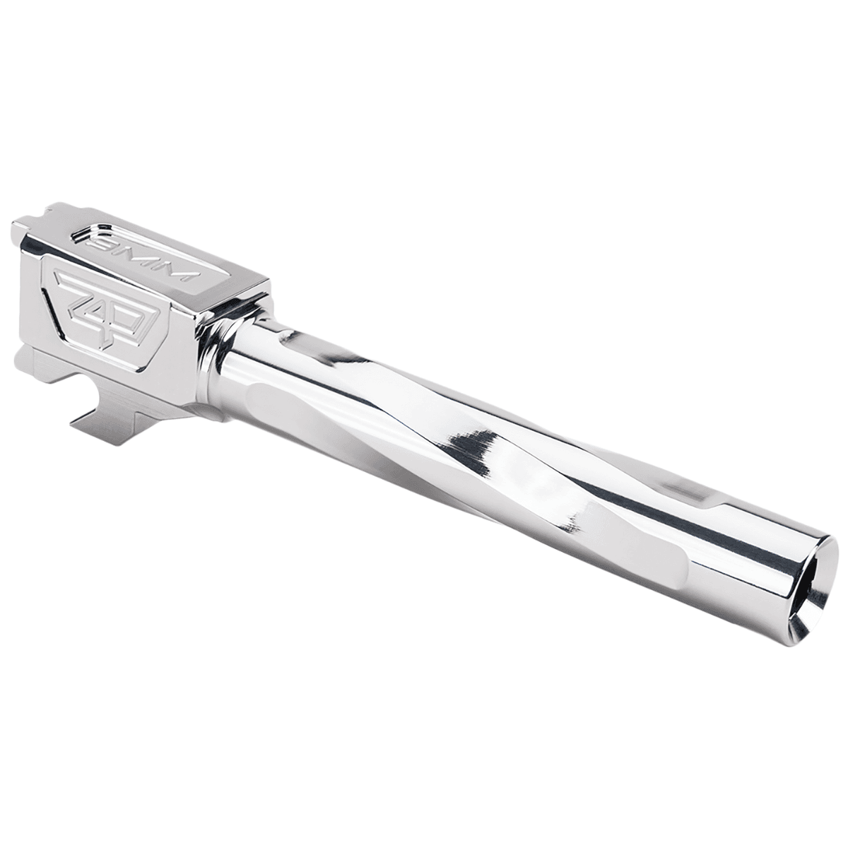 Zaffiri Precision P320F Barrel, 4.70" Silver 416R Stainless Steel Flush / Crown Fits Sig P320F - ZP.320FBSS Zaffiri Precision P320F Barrel, 4.70" Silver 416R Stainless Steel Flush / Crown Fits Sig P320F - ZP.320FBSS