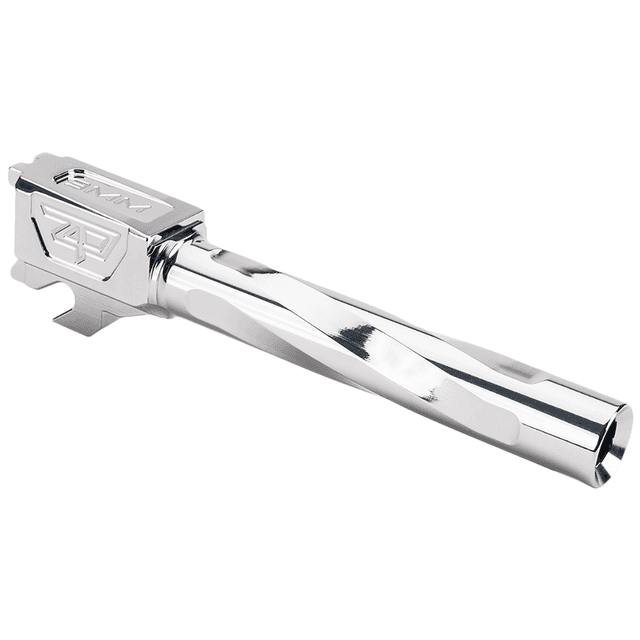 Zaffiri Precision P320F Barrel, 4.70" Silver 416R Stainless Steel Flush / Crown Fits Sig P320F - ZP.320FBSS Zaffiri Precision P320F Barrel, 4.70" Silver 416R Stainless Steel Flush / Crown Fits Sig P320F - ZP.320FBSS