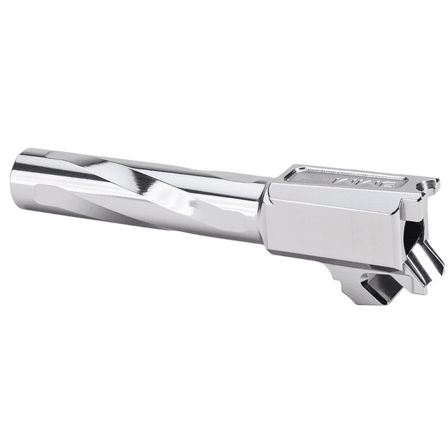 Zaffiri Precision Match Grade Barrel, Silver 416R Stainless Steel Flush / Crown Fits Springfield Hellcat Pro - ZP.HCPROBSS Zaffiri Precision Match Grade Barrel, Silver 416R Stainless Steel Flush / Crown Fits Springfield Hellcat Pro - ZP.HCPROBSS