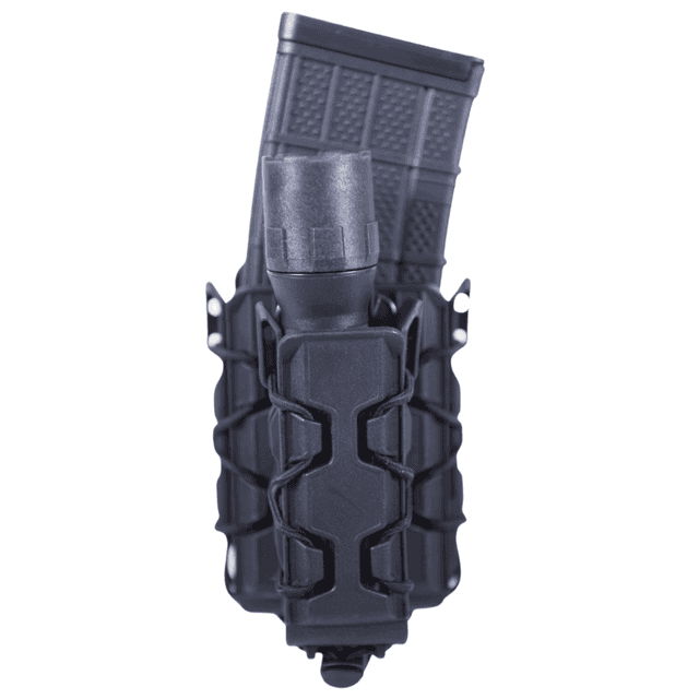 High Speed Gear Double Decker TACO Mag Holder, Double Black Polymer Belt Clip Belts 2" Wide - 16DD01BK High Speed Gear Double Decker TACO Mag Holder, Double Black Polymer Belt Clip Belts 2" Wide - 16DD01BK