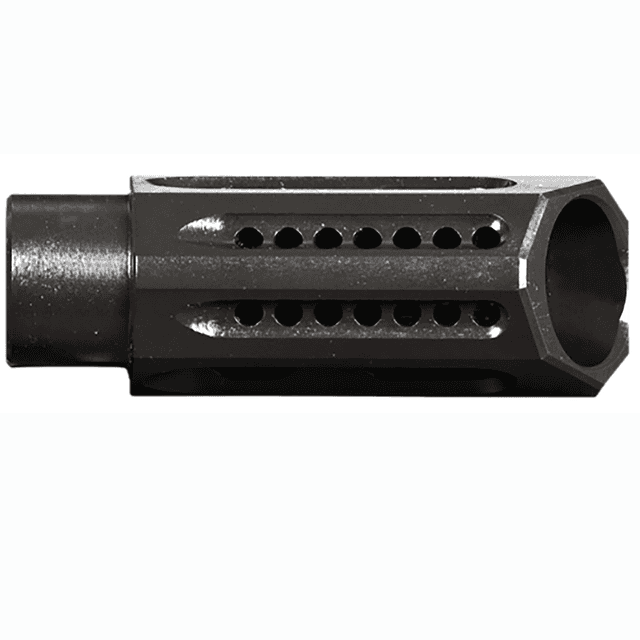 Yankee Hill Slant Muzzle Brake Black Steel 5/8"-24 Threads 2.75 in OAL for 30 Cal AR-Platform - 3085MBA Yankee Hill Slant Muzzle Brake Black Steel 5/8"-24 Threads 2.75 in OAL for 30 Cal AR-Platform - 3085MBA
