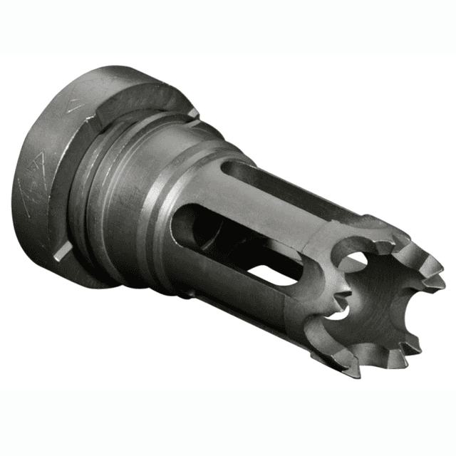 Yankee Hill Phantom Flash Hider Black Phosphate Steel 1/2"-28 Threads for 5.56x45mm NATO AR-Platform - 310228A Yankee Hill Phantom Flash Hider Black Phosphate Steel 1/2"-28 Threads for 5.56x45mm NATO AR-Platform - 310228A