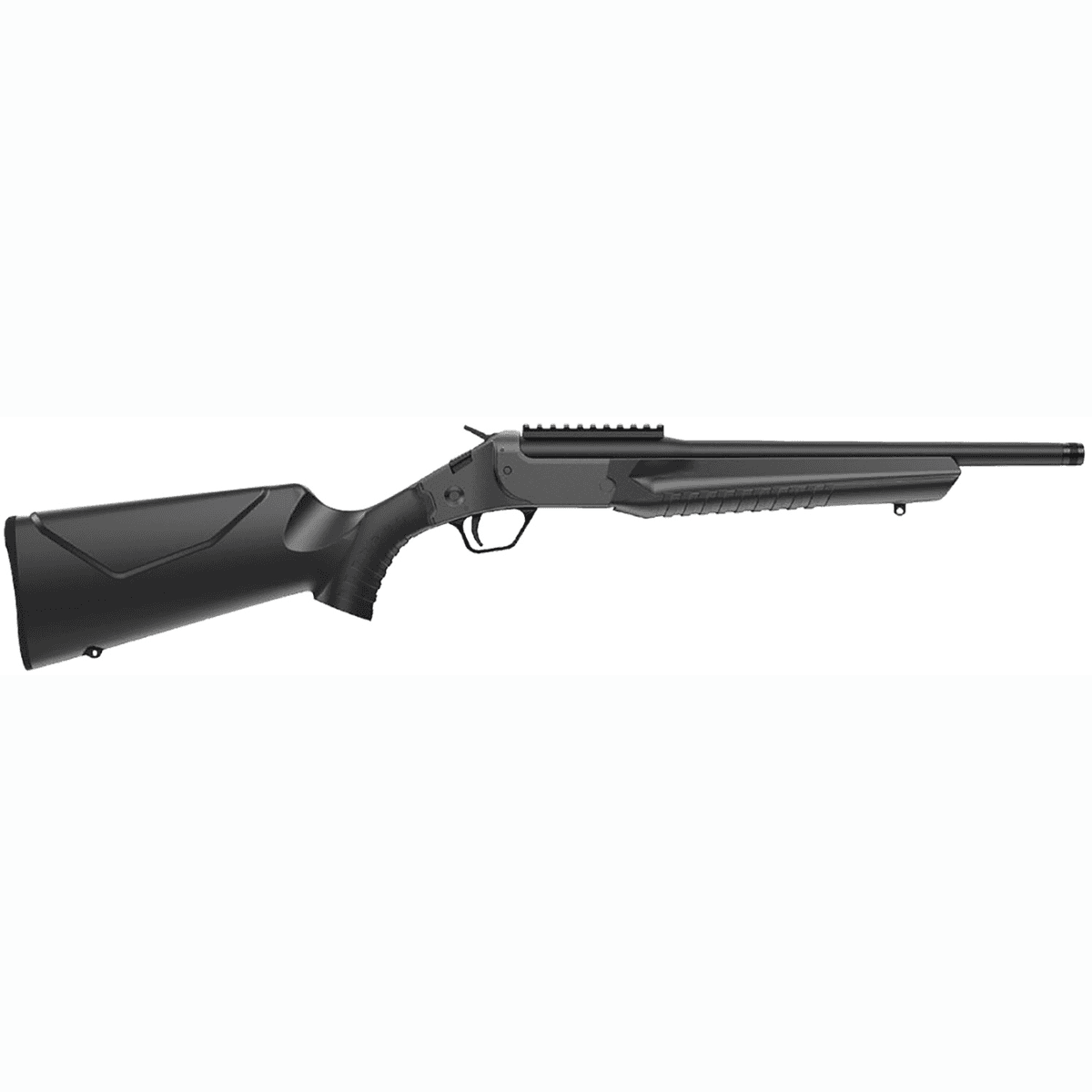 Rossi LWC 350 Legend 1rd 16.50" Black Oxide Threaded Barrel, Black Picatinny Rail, Steel Receiver, Black Fixed Synthetic Stock - LWC0350-BK Rossi LWC 350 Legend 1rd 16.50" Black Oxide Threaded Barrel, Black Picatinny Rail, Steel Receiver, Black Fixed Synthetic Stock - LWC0350-BK