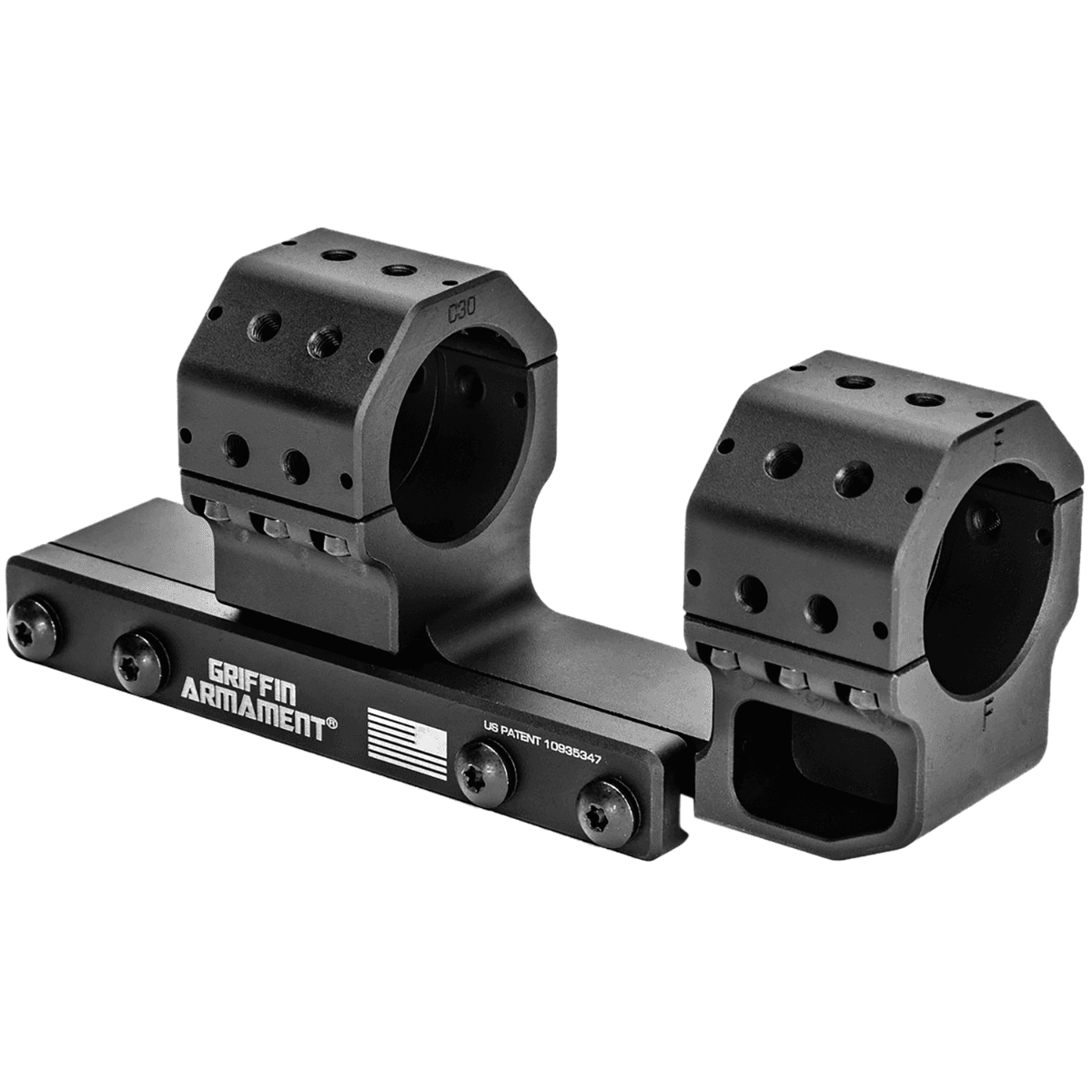 Griffin Armament Cantilever Mount, Black Anodized 6061 T-6 Aluminum 15 MOA - GSMC1425H34MM Griffin Armament Cantilever Mount, Black Anodized 6061 T-6 Aluminum 15 MOA - GSMC1425H34MM