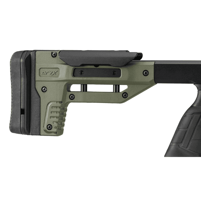 Mdt Sporting Goods Inc Oryx Chassis System, OD Green 6061-T6 Aluminum Fits Howa 1500 LA/ Weatherby Vanguard LA - 104218ODG Mdt Sporting Goods Inc Oryx Chassis System, OD Green 6061-T6 Aluminum Fits Howa 1500 LA/ Weatherby Vanguard LA - 104218ODG