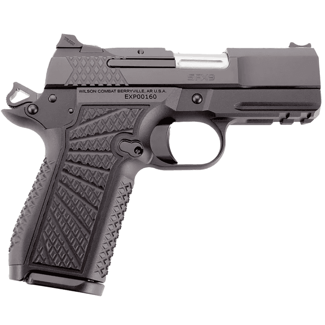 Wilson Combat SFX9 Compact Pistol, 3.25" Barrel Black G10 Starburst Grip 15+1rd 9mm - SFX9CPR3 Wilson Combat SFX9 Compact Pistol, 3.25" Barrel Black G10 Starburst Grip 15+1rd 9mm - SFX9CPR3