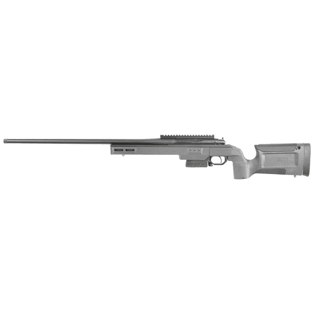 Larue Tactical Siete Rifle, 26" Sporter Barrel Timney Trigger Gray Right Hand 5+1rd 22-250 Rem - LTKRGSIETE2225026GRY Larue Tactical Siete Rifle, 26" Sporter Barrel Timney Trigger Gray Right Hand 5+1rd 22-250 Rem - LTKRGSIETE2225026GRY