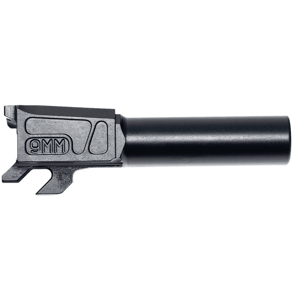 Faxon Firearms Duty Series Barrel, 4150 Steel Drop In 9mm Fits M&P Shield 3.1" - M&PA910NSNOQ-N Faxon Firearms Duty Series Barrel, 4150 Steel Drop In 9mm Fits M&P Shield 3.1" - M&PA910NSNOQ-N