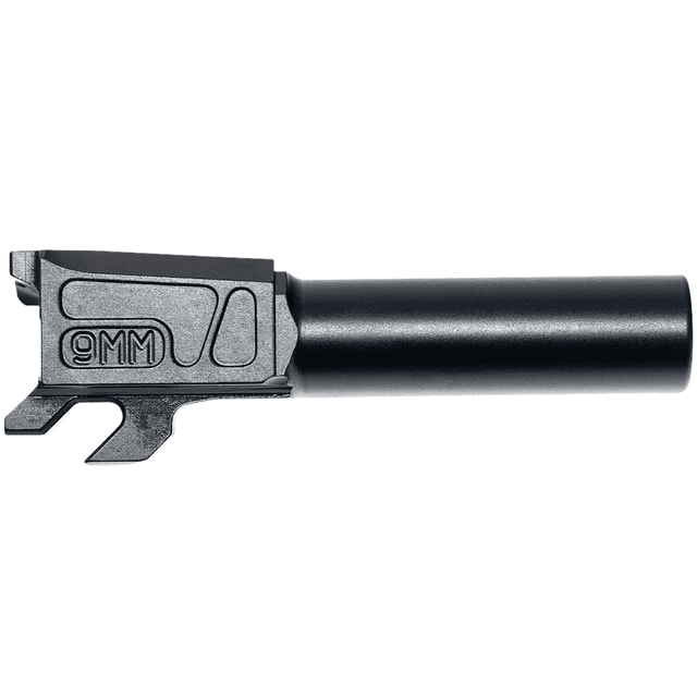Faxon Firearms Duty Series Barrel, 4150 Steel Drop In 9mm Fits M&P Shield 3.1" - M&PA910NSNOQ-N Faxon Firearms Duty Series Barrel, 4150 Steel Drop In 9mm Fits M&P Shield 3.1" - M&PA910NSNOQ-N