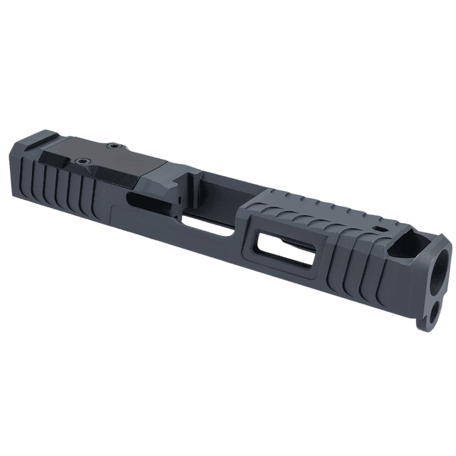 Zaffiri Precision ZPS.IBS Custom Slide, Sniper Gray 17-4 Stainless Steel Fits Glock 43/43x - ZPS.B.43.SG Zaffiri Precision ZPS.IBS Custom Slide, Sniper Gray 17-4 Stainless Steel Fits Glock 43/43x - ZPS.B.43.SG