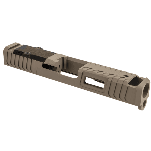 Zaffiri Precision ZPS.IBS Custom Slide, 6.75" Flat Dark Earth 17-4 Stainless Steel Fits Glock 19 Gen 3 - ZPS.B.19.FDE Zaffiri Precision ZPS.IBS Custom Slide, 6.75" Flat Dark Earth 17-4 Stainless Steel Fits Glock 19 Gen 3 - ZPS.B.19.FDE