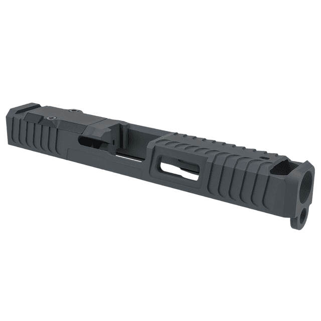 Zaffiri Precision ZPS.IBS Custom Slide, Sniper Gray 17-4 Stainless Steel Fits Glock 17 Gen 3 - ZPS.B.17.SG Zaffiri Precision ZPS.IBS Custom Slide, Sniper Gray 17-4 Stainless Steel Fits Glock 17 Gen 3 - ZPS.B.17.SG