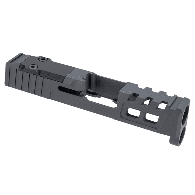 Zaffiri Precision ZPS.2 Custom Slide, Sniper Gray 17-4 Stainless Steel Fits Springfield Hellcat - ZPS.2.HC.SG Zaffiri Precision ZPS.2 Custom Slide, Sniper Gray 17-4 Stainless Steel Fits Springfield Hellcat - ZPS.2.HC.SG