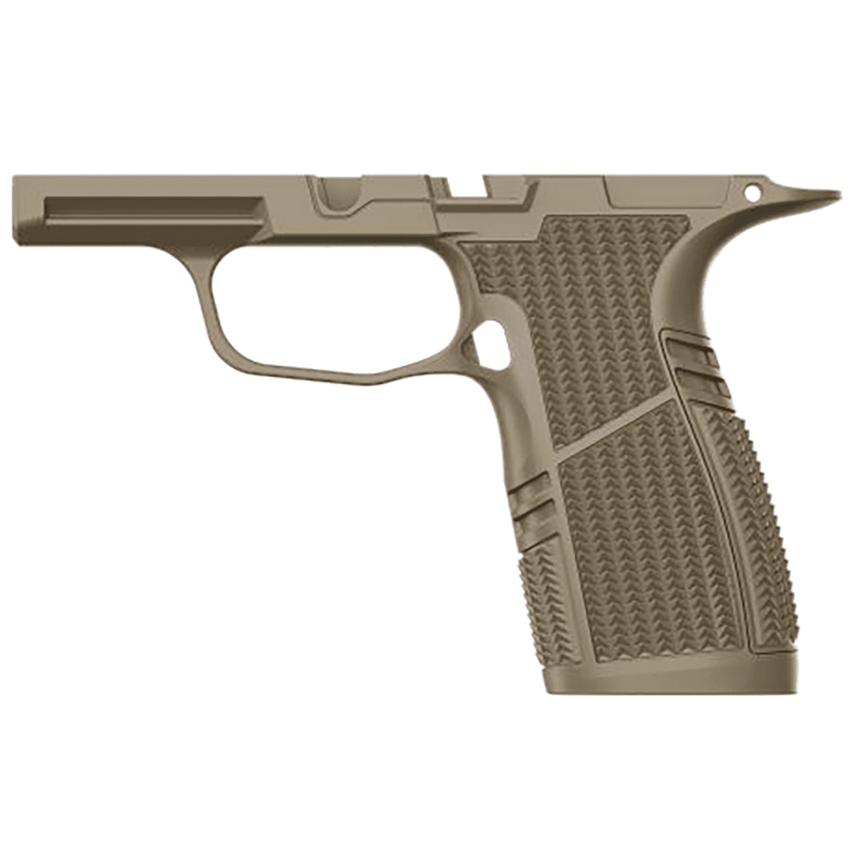 Tyrant CNC Snub Nose Grip Module, FDE Sig Sauer P365 - TDP365GRMSNUBFDE Tyrant CNC Snub Nose Grip Module, FDE Sig Sauer P365 - TDP365GRMSNUBFDE