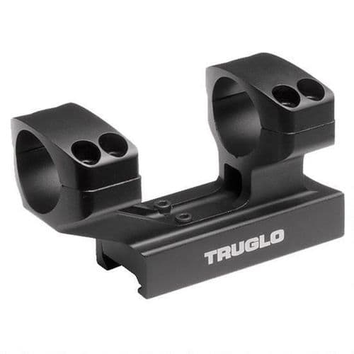 Truglo TG8964B Riser Mount 1-Piece Base 30mm Dia 1" Black Matte Anodized Truglo TG8964B Riser Mount 1-Piece Base 30mm Dia 1" Black Matte Anodized
