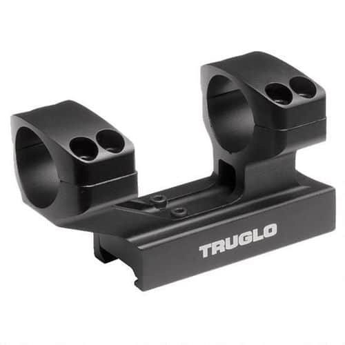 Truglo TG8964B Riser Mount 1-Piece Base 30mm Dia 1" Black Matte Anodized Truglo TG8964B Riser Mount 1-Piece Base 30mm Dia 1" Black Matte Anodized
