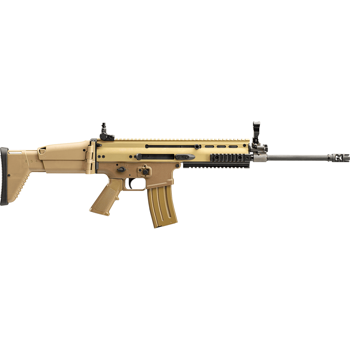 FN 985012 SCAR 16s NRCH 5.56x45mm NATO 16.25" Barrel, 30+1, Flat Dark Earth Rifle FN 985012 SCAR 16s NRCH 5.56x45mm NATO 16.25" Barrel, 30+1, Flat Dark Earth Rifle