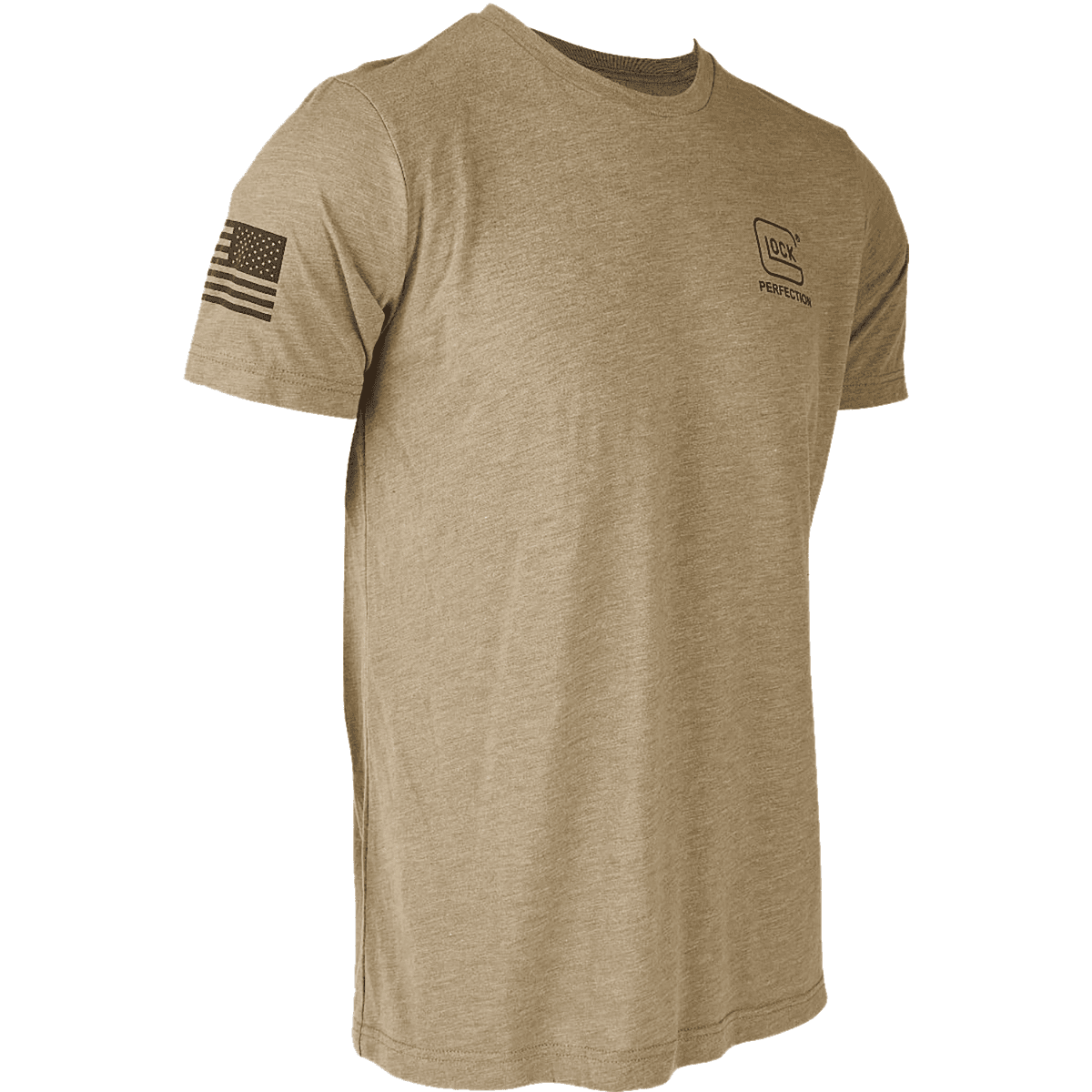 Glock 2nd Amendment Tee Shirt, Olive Cotton/Polyester Short Sleeve 2XL - AP96316 Glock 2nd Amendment Tee Shirt, Olive Cotton/Polyester Short Sleeve 2XL - AP96316