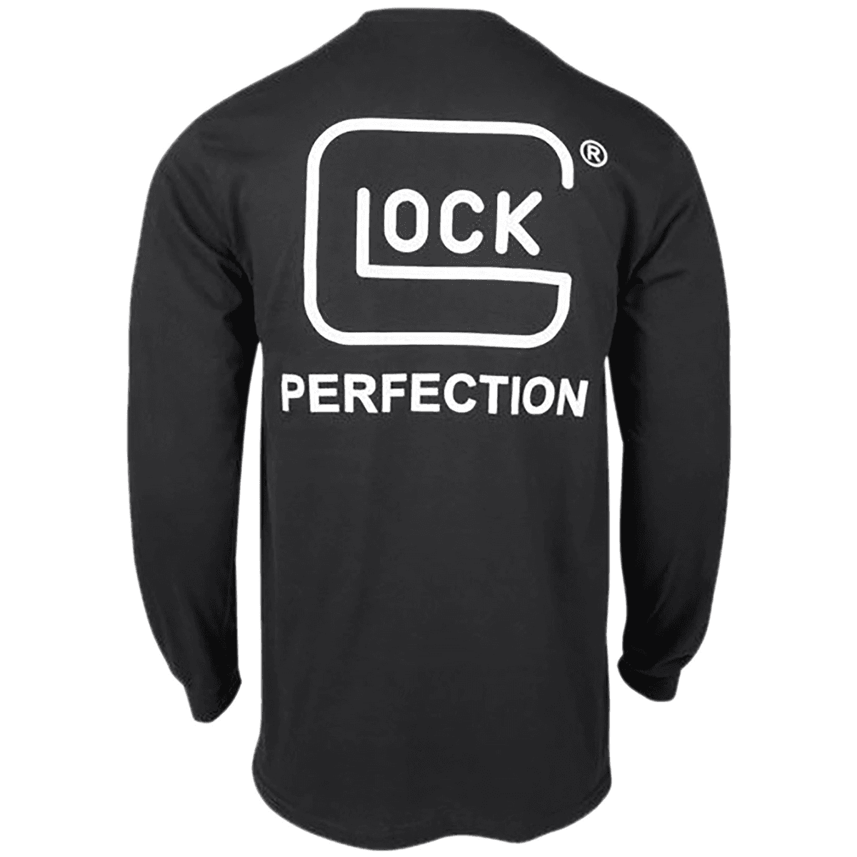 Glock Perfection Long Sleeve Tee Shirt, Black Pre-Shrunk Cotton Long Sleeve Small - AP96098 Glock Perfection Long Sleeve Tee Shirt, Black Pre-Shrunk Cotton Long Sleeve Small - AP96098