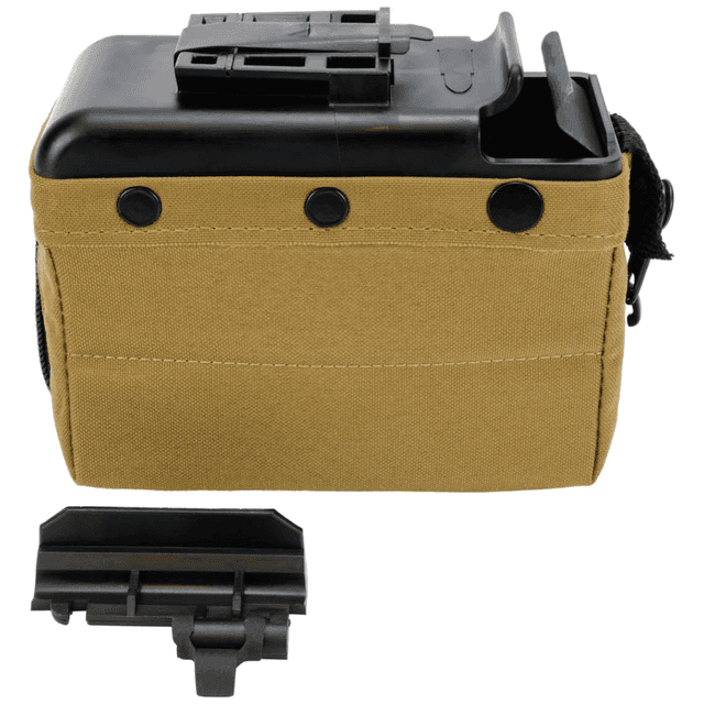 FN M249/M249S Soft Ammo Pack, Coyote Tan Nylon 100rd - 56485 FN M249/M249S Soft Ammo Pack, Coyote Tan Nylon 100rd - 56485
